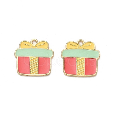 Alloy Enamel Pendants FIND-Z096-01G-03-1