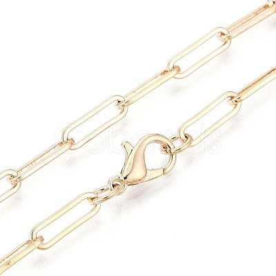 Brass Paperclip Chains MAK-S072-14A-G-1