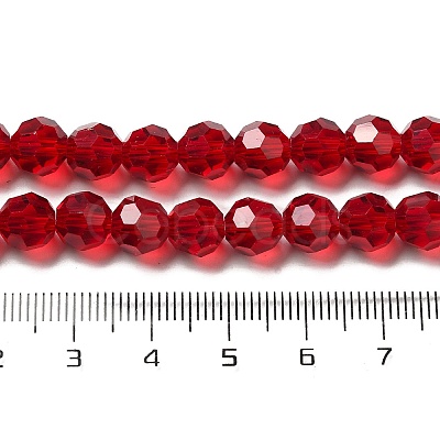 Transparent Glass Beads LS-EGLA-A035-T8mm-D02-1