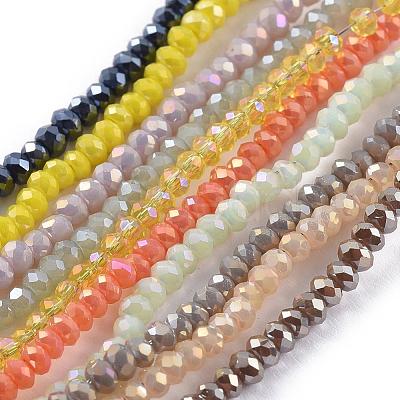 Glass Beads Strands GLAA-F079-1