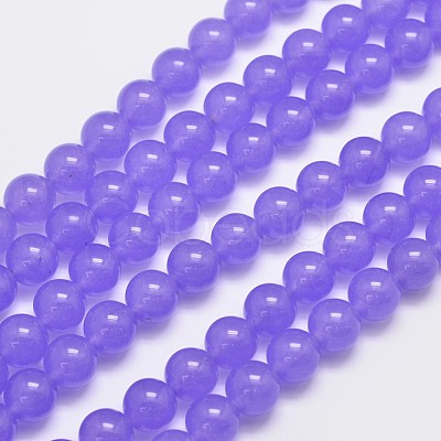 Natural & Dyed Malaysia Jade Bead Strands G-A146-10mm-A19-1