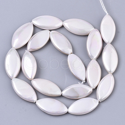 Shell Pearl Beads Strands SSHEL-R046-05A-1