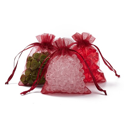 Organza Gift Bags with Drawstring X-OP-R016-7x9cm-03-1