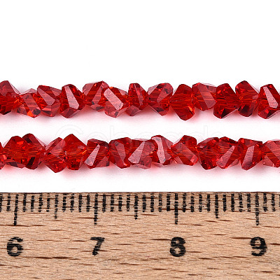 Transparent Glass Beads Strands GLAA-N018-4mm-06-1