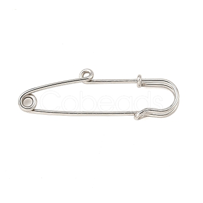 304 Stainless Steel Safety Pins Brooch Findings STAS-K252-05A-P-01-1
