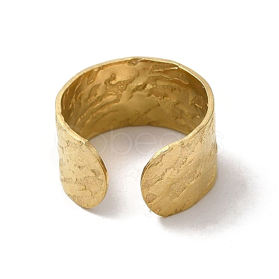 Ion Plating(IP) 304 Stainless Steel Cuff Ring Settings STAS-E202-01G-1