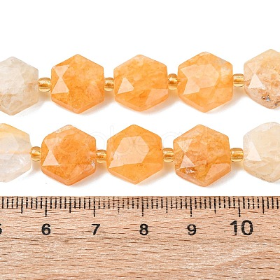 Natural Quartz Beads Strands G-H344-A03-01-1