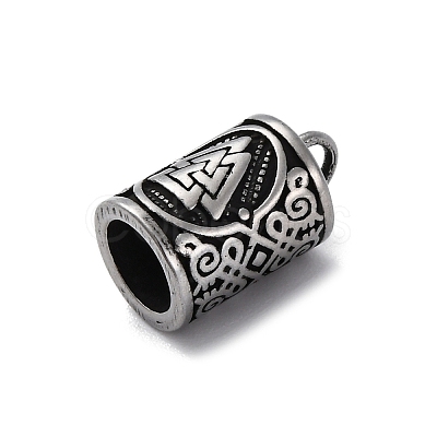 304 Stainless Steel Pendants STAS-D301-08AS-03-1