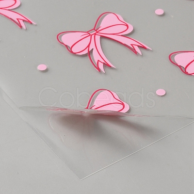 PET Plastic Picture Stickers STIC-WH0816-009H-1