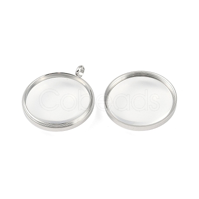 304 Stainless Stee Locket Pendants LS-STAS-S132-15P-01-1