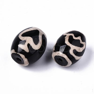 Tibetan Style dZi Beads TDZI-N001-011-1