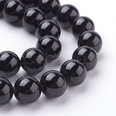 Natural Tourmaline Beads Strands G-G099-10mm-11-1
