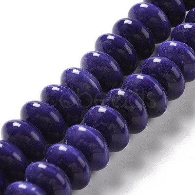 Glazed Porcelain Beads PORC-E017-02J-1