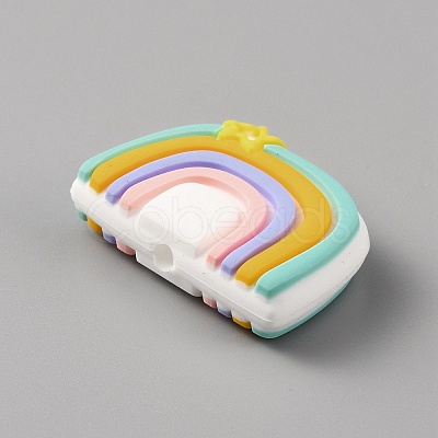 Silicone Beads LS-SIL-WH0001-25C-1