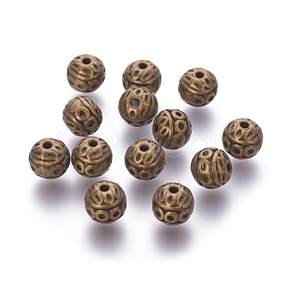 Tibetan Style Zinc Alloy Beads PALLOY-ZN191-AB-FF-1