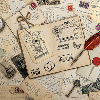 Rubber Clear Stamps DIY-WH0251-009-1