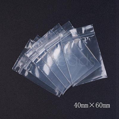 Plastic Resealable Packaging Bags OPP-G001-F-4x6cm-1