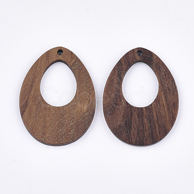 Walnut Wood Pendants WOOD-S054-10-1