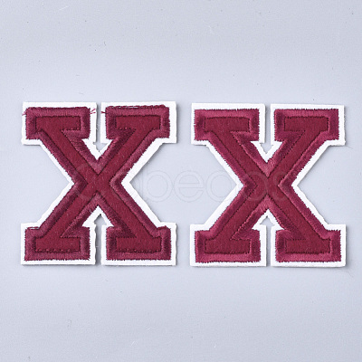 Computerized Embroidery Cloth Iron On Patches X-FIND-T030-064-X-1