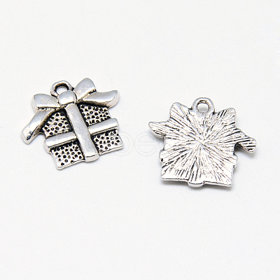 Tibetan Style Alloy Charms LS-TIBE-S301-034AS-NR-1