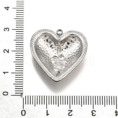 304 Stainless Steel Pendants STAS-M116-08P-1