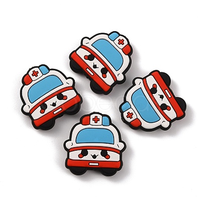 Hospital Theme Food Grade Eco-Friendly Silicone Beads LS-SIL-WH0002-37C-1