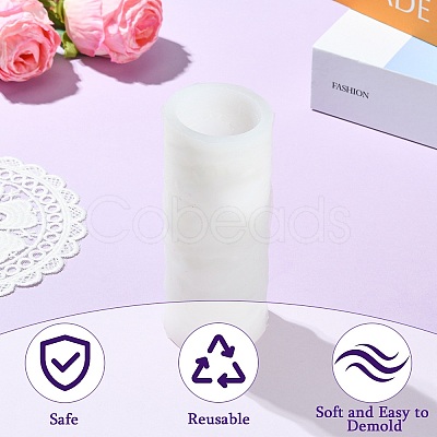 Moon Pattern with Column Silicone Candle Molds ST-CJ0043-069-1