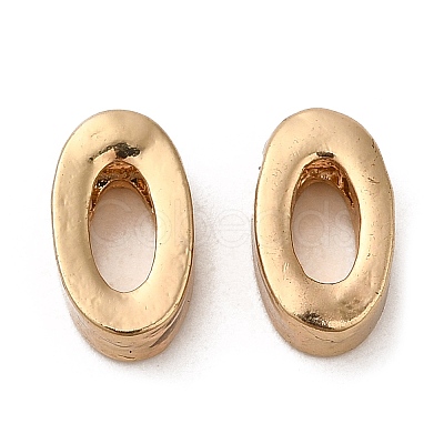 Golden Plated Alloy Beads PALLOY-CJC0001-64KCG-O-1