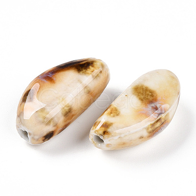 Handmade Porcelain Beads PORC-N008-08A-1