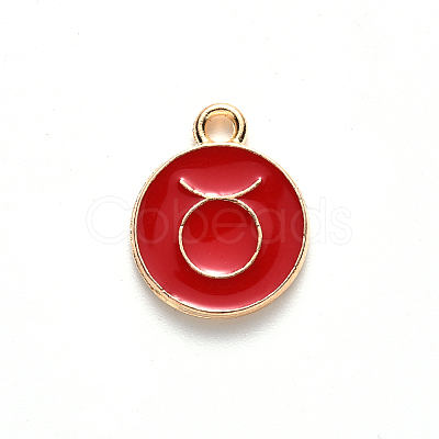 Alloy Enamel Pendants LS-ENAM-S124-01B-07C-1