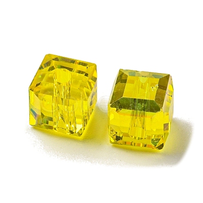 Electroplate Glass Beads EGLA-Z004-04B-02-1