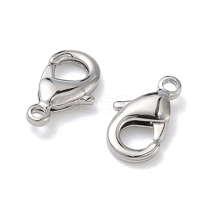 Brass Lobster Claw Clasps KK-H256-03P-01-1