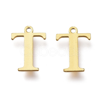 PVD Vacuum Plating 304 Stainless Steel Charms STAS-H112-T-G-1