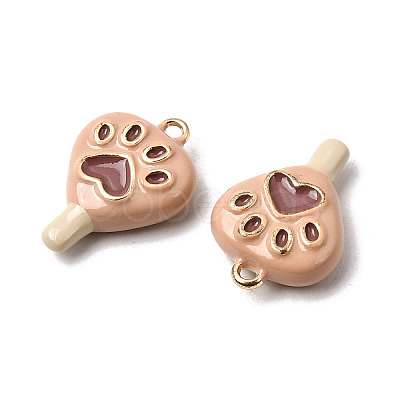 Alloy Enamel Pendants PALLOY-T094-05C-1