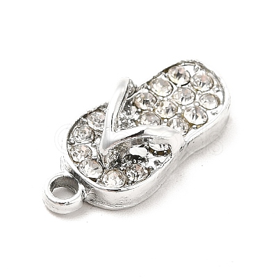 Alloy Rhinestone Pendants ALRI-C007-23P-1