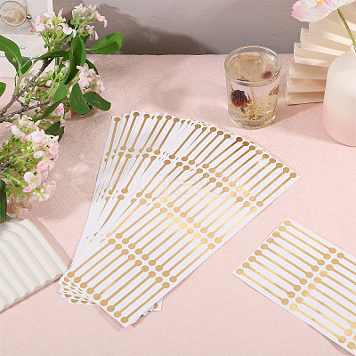PVC Self-adhesive Stickers STIC-WH0003-60A-1