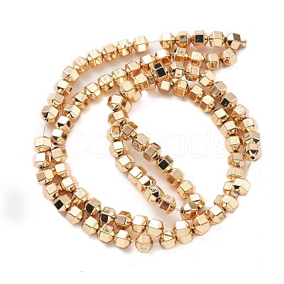 Synthetic Non-magnetic Hematite Beads Strands G-M095-E01-01KCG-1