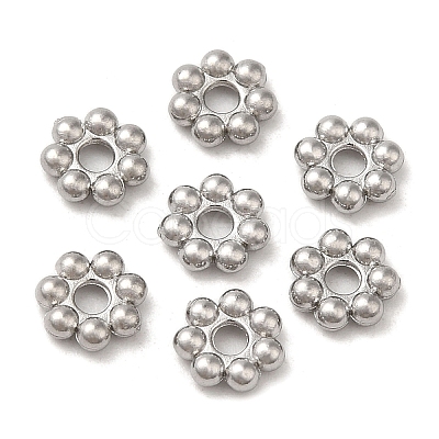 Non-Tarnish 304 Stainless Steel Spacer Beads STAS-H176-04B-P-1