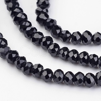 Electroplate Glass Bead Strands EGLA-G014-2mm-02-1