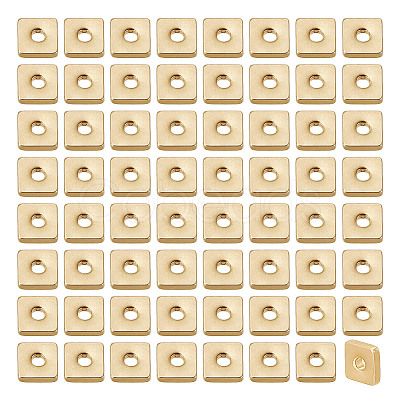200Pcs Brass Beads KK-GO0001-75-1