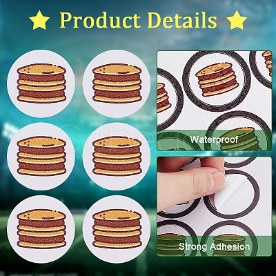 PVC Plastic Waterproof Stickers DIY-WH0386-18D-1