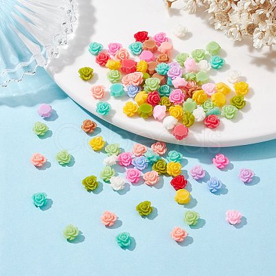 Opaque Resin Cabochons RESI-CJC0012-26B-1