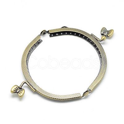Iron Purse Frame Handle for Bag Sewing Craft Tailor Sewer FIND-T008-004AB-1