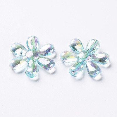 Transparent Acrylic Beads TACR-S154-35C-754-1