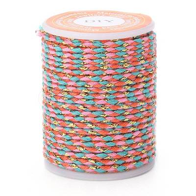 4-Ply Polycotton Cord with Metallic Thread OCOR-Z003-D32-1