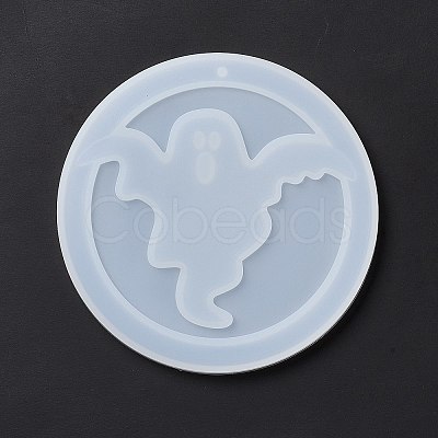 DIY Ghost Pendant Silicone Statue Molds LS-DIY-E049-02-1
