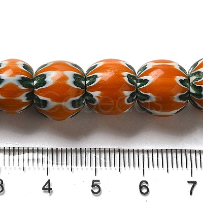 Handmade Nepalese Lampwork Beads LAMP-B023-08A-01-1