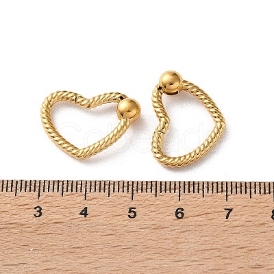 304 Stainless Steel Spring Gate Clasps STAS-A193-02G-1