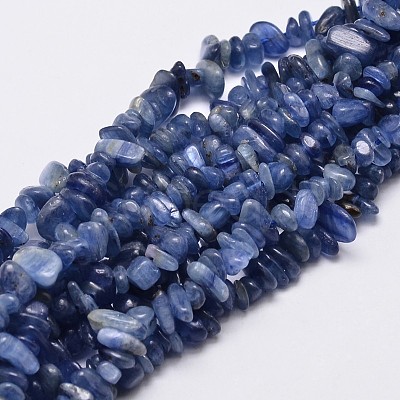 Natural Kyanite/Cyanite/Disthene Chip Beads Strands G-E271-78-1