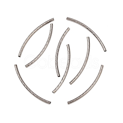 Brass Tube Beads KK-EC295-B-1